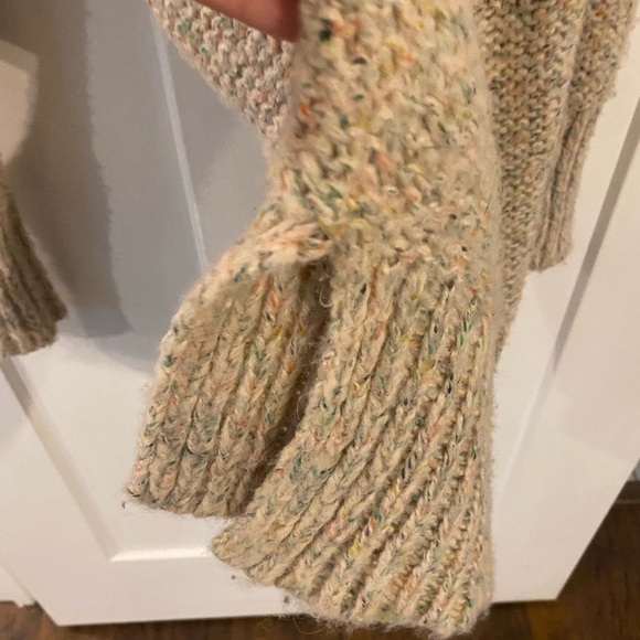 Sweater- worn once; cute zipper up the entire back - Picture 5 of 6